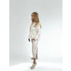 Bluza Oversize, biała z aplikacjami, firma MMK.