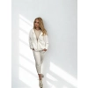Bluza Oversize, biała z aplikacjami, firma MMK.