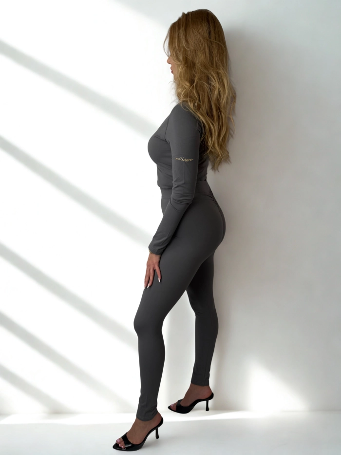 Komplet MILLAGRO BASIC, siwy, rozmiar UNI.